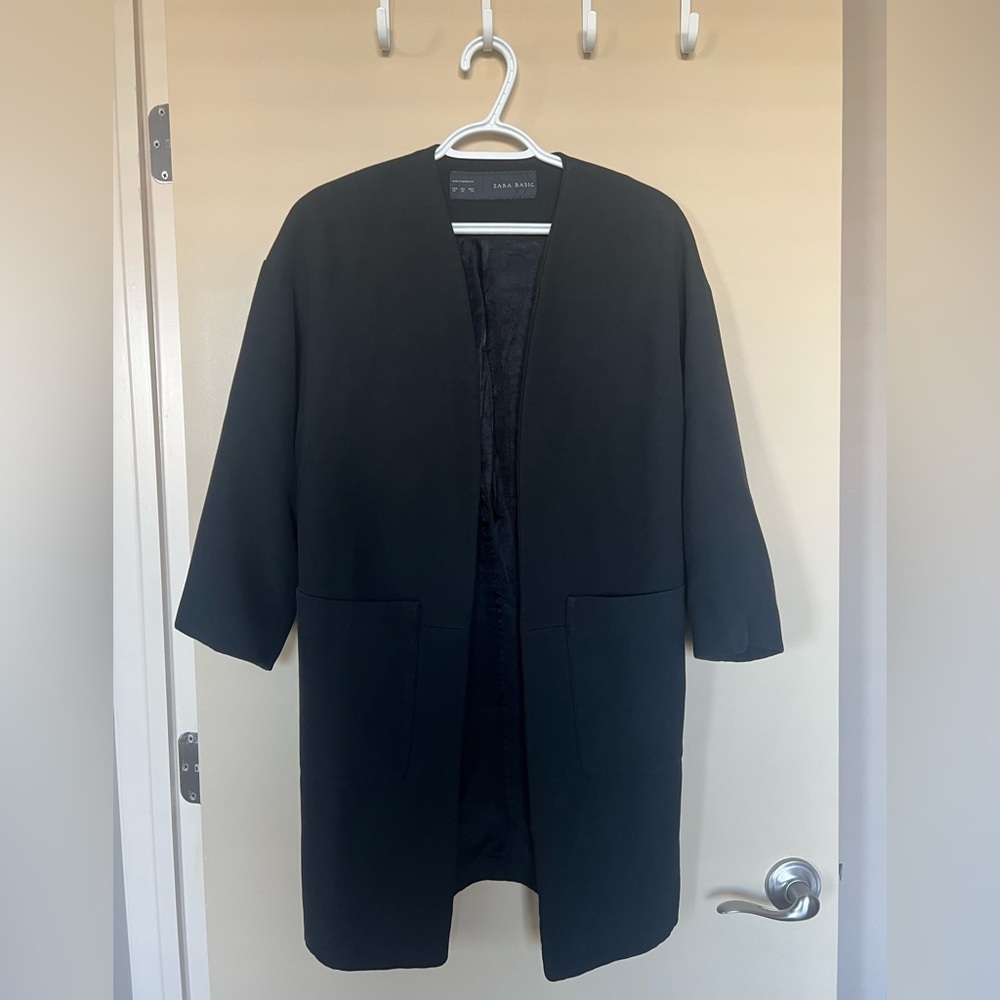 Black Zara blazer/cardigan